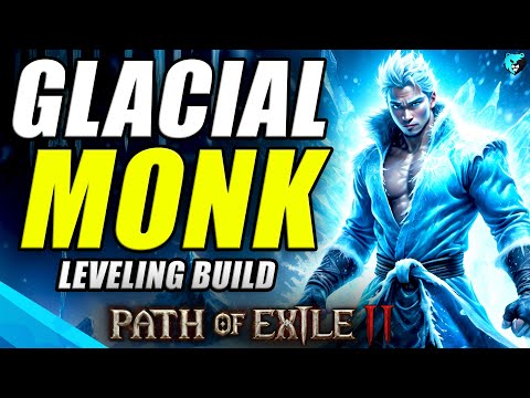 TUNDRA Glacial Monk Leveling Build in Path of Exile 2