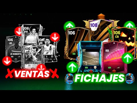 GASTO 1500 MILLONES EN FICHAJES Y VENTAS EN EL FULL BRASIL 🇧🇷🤑 "mejoras brutales" FC MOBILE