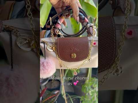 DIY Mini Bag Purse Charm #diycrafts #purselover #charmbracelet #diy