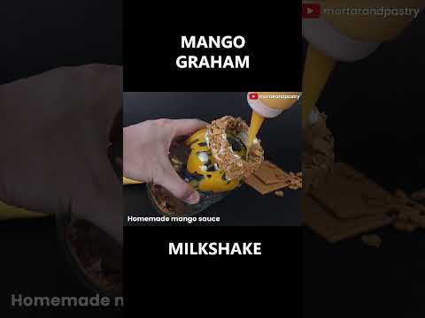 Mango Graham Milkshake Recipe at home #shorts