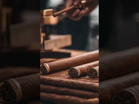 The Art of Crafting Premium Cigars:A Handmade Masterpiece!🚬😮💨#PremiumCigars#CigarCraftsmanship#Skill