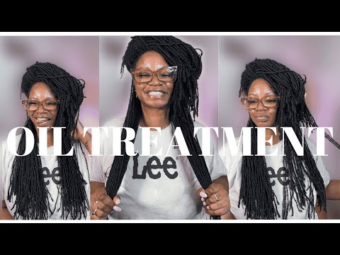 Fast and Effective Hot Oil Scalp Treatment for Loc Health | Drknlvely