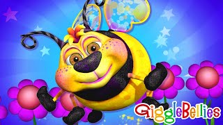 Busy Baby Bee Song | GiggleBellies