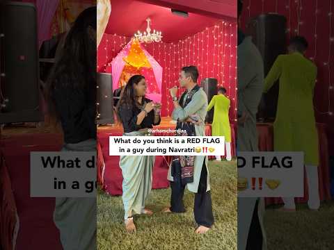 Red Flags in Guy During Navratri | Navratri Special Vox Pop | Arham Chordia | #voxpops #shorts