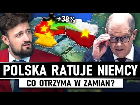 POLSKA ratuje GOSPODARKĘ NIEMIEC