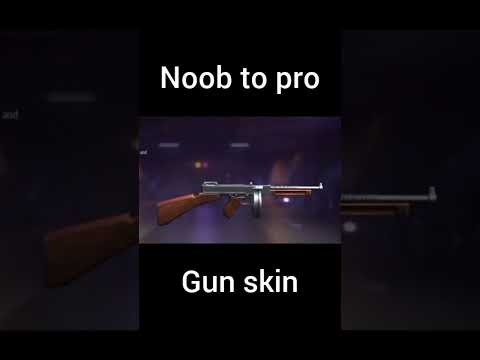 noob to pro gun skin #short #viral #shorts