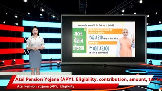 Atal Pension Yojana (APY): Eligibility, contribution, amount, tax benefits and other details