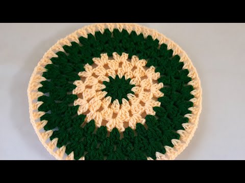 Crochet tea Coster new design 👌 ✨️  woolen cup coaster/ woolen tea pad tutorial 👌