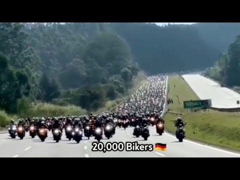 "Humanity at its finest, 20,000 bikers respond to 6-Yr old Kilian Sass' dying wish" Greg Zwajgenberg