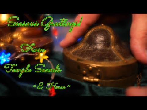 SEASONS GREETINGS! GOOD VIBES FOR YOUR HOME & AURA W/ANTIQUE TIBETAN BELLS ~ 8 HOURS OF SOUL TONES!