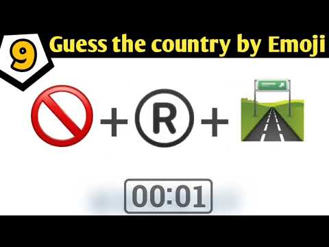 Guess the Country by Emoji | Emoji Challenges | Emoji Quiz | Knowledge Enhancer Quizzes