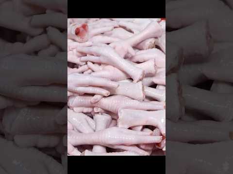 You can build buildings with chicken feet!#shorts / Spicy Chicken Feet / Korean street food