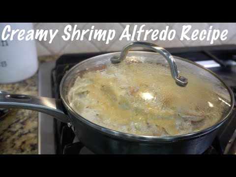 Creamy Shrimp Alfredo Pasta | Quick & Easy Pasta Recipes | Dinner Ideas