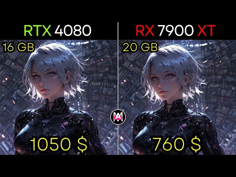 RTX 4080 VS RX 7900 XT : TEST IN 22 GAMES 4K