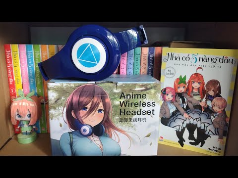 Giới thiệu Headphone Nakano Miku (Anime Wireless Headset)