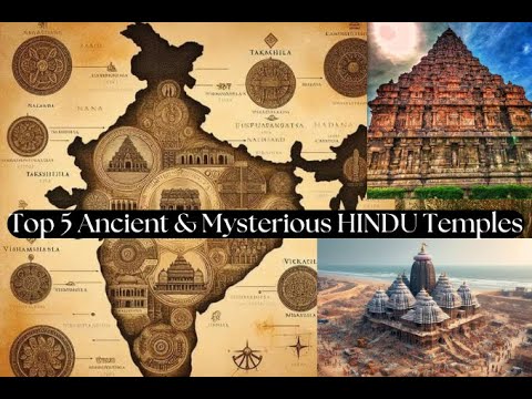 {MUST WATCH} Top 5 ANCIENT and BEAUTIFUL HINDU Temples in India | VIKASH DHAKAR | #ancient #india