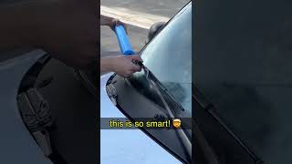 How a Pool Noodle Can Save Your Wipers from Ice and Sun! #shorts