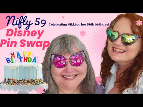 Nifty 59 Dsney Pin Swap!  #disneypins #unboxing