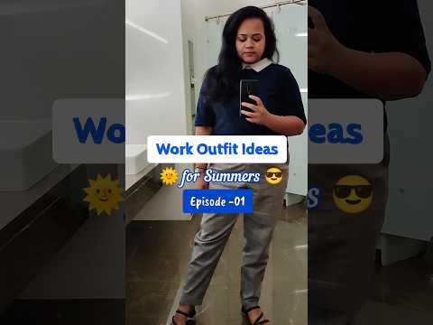 Day 1/30 Office Work Wear Outfits #fashion #trending #shortsindia #shorts