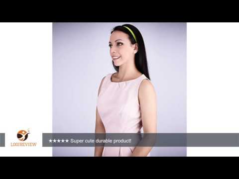 hiLISS HA061006-8 10pcs Hair Ties Ponytail Holders with a Free Gift Green Hairband | Review/Test