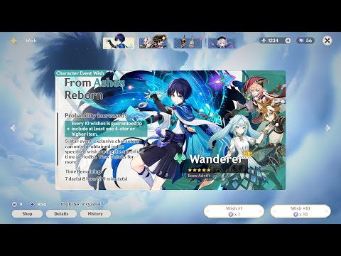 Someone Has Already Pull Wanderer Banner Before Update | Genshin Impact