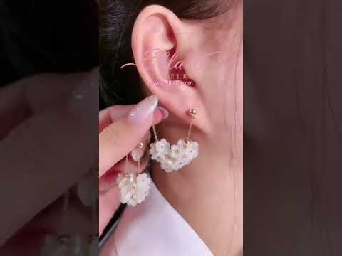 Beautiful Stunning😍 Elegant Earrings  ❤ | Share and like them |#shortsvideo