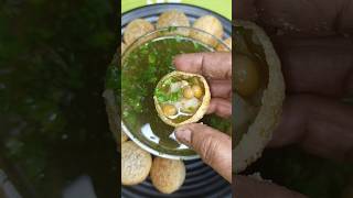 Pani Puri Challenge 🤤😍 #shorts #golgappa #puchka #fuchka #asmr #food #india