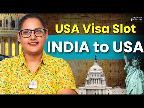 USA Visa Slots, New Updates, 2025 Intake, Scholarship | INDIA to USA