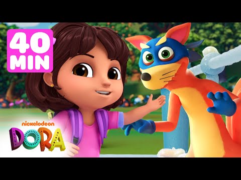 Swiper’s Sneakiest Swipes! #2 🦊  | NEW Dora for 40 Minutes | Dora & Friends