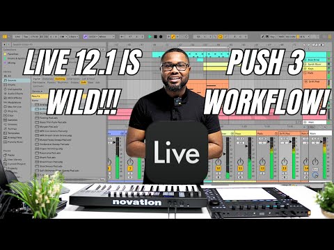 MIND BLOWING Ableton Live 12.1 Workflow (Stems Hack) x Push 3!