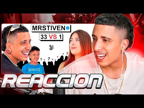 REACCIONANDO A MI VIDEO VS 33 MUJERES 😈| MR STIVEN