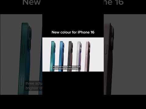 Iphone 16 new colours #shorts #iphone16 #leaks #apple