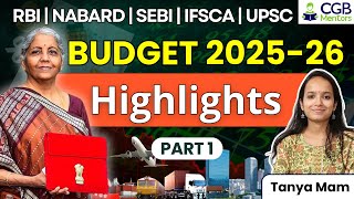 Budget 2025-26: Key Highlights & Analysis