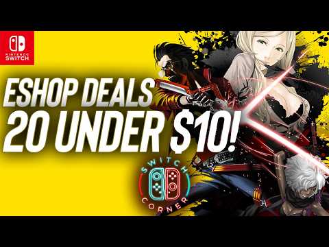 Don't Miss This Massive Nintendo ESHOP Sale! 20 Under $10! Nintendo Switch Deals