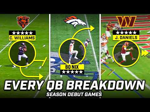 Caleb Williams Raises Concerns, Jayden Daniels Breaking NFL Defenses | Every QB Breakdown