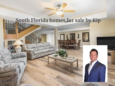 south Florida homes for sale WATERFRONT with 42 foot dock