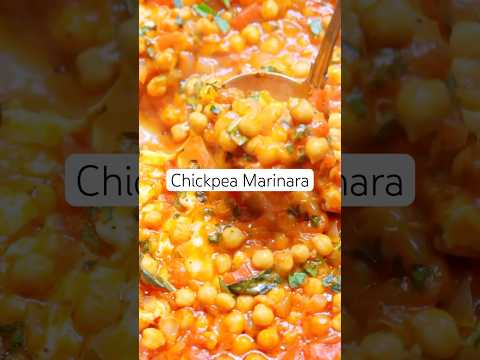 15-Minute Chickpea Marinara (Chickpea Recipe!) #chickpeas