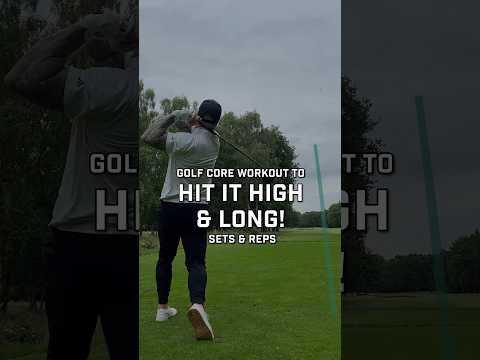 Hit longer drives with this golf fitness core workout 🚀 #DRVN #GOLFSWING #GOLFFITNESS