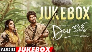 Dear Comrade Telugu Jukebox ||  Vijay Devarakonda, Rashmika || Justin Prabhakaran