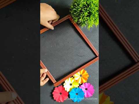 Beautiful Wall Hanging Craft| #shorts #youtubeshorts #diy #papercraft |