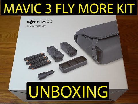 DJI MAVIC 3 CLASSIC FLY MORE KIT UNBOXING