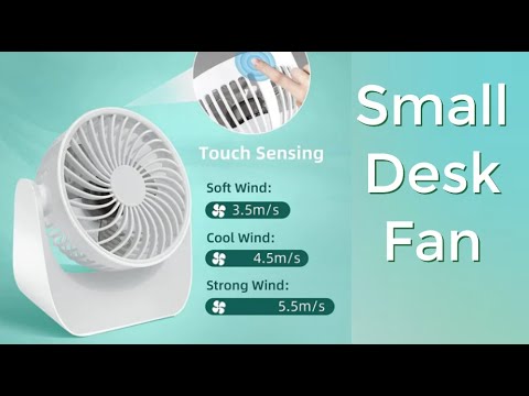 Desk Fan / Small Desk Fan / Quiet Desk Fan