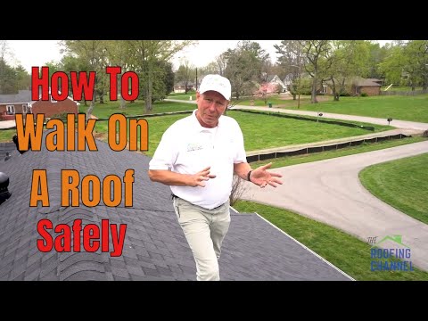 How To Walk On A Roof Safely [Roofer Tips]