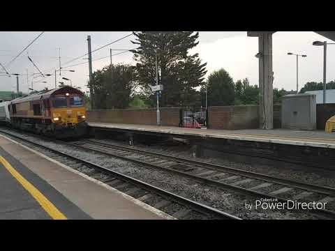 Various british train clips. Euro star Class 373 & 374. Class 66, 37, 90. RHTT train