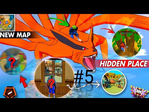 Hidden leaf Places Tricks #5  in Bermuda | BR Rank Push Tricks