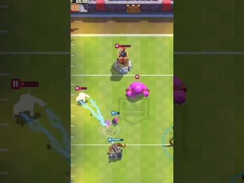 Ram rider is the head of this match #clashroyale #supercell #shorts