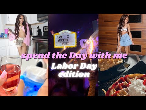 Spend the Day With Me: Labor Day Edition! (Pool Party, Nails, Club & More)