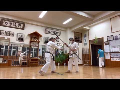 Bo vs Kumitekko 棒対組鉄甲研究 #信武舘 #古武道 #karate #shimbukan #okinawa #空手 #kobudo #沖縄