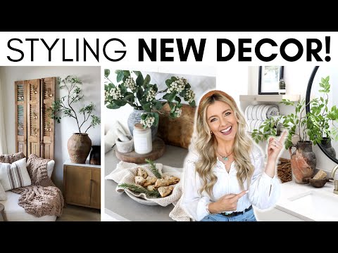 STYLING *NEW* DECOR || HOME DECORATING IDEAS || INTERIOR DECORATING TIPS || VINTAGE & ANTIQUE FINDS