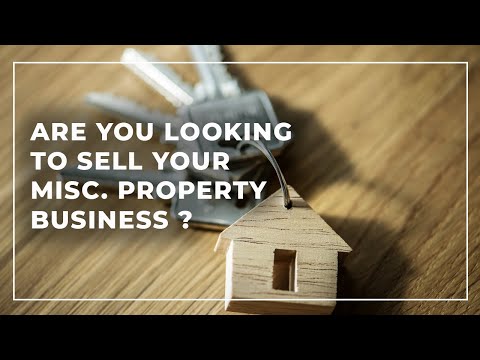 How to sell a Misc. Property Business? [ Commercial ]